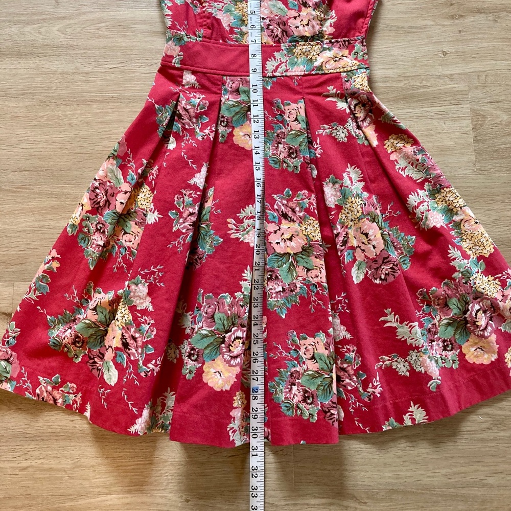 A-Line Floral Midi Dress - Picture 13 of 16
